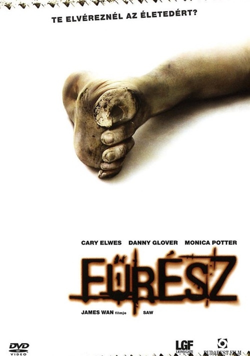 Fűrész 1. (DVD) *Antikvár - Kiváló állapotú* *2 oldalas borító*