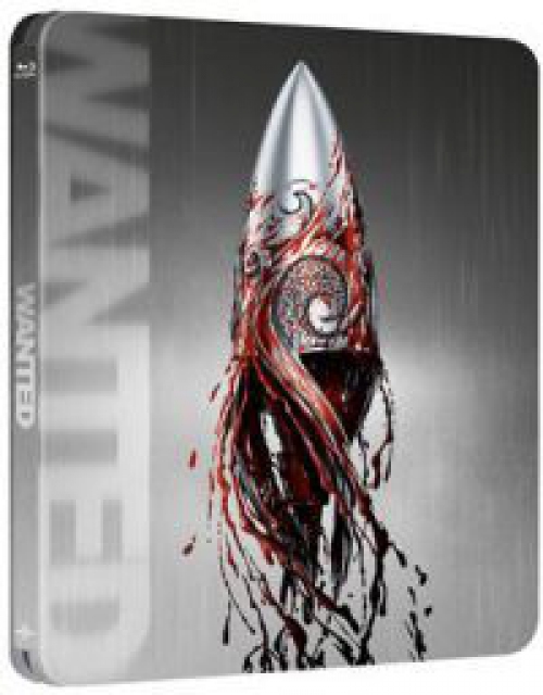Wanted - limitált, fémdobozos változat (steelbook) (Blu-ray) *Antikvár - Kiváló állapotú*