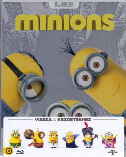 Minyonok -  fémdobozos változat (Blu-ray + BD) *Magyar kiadás - Bontatlan - Antikvár*