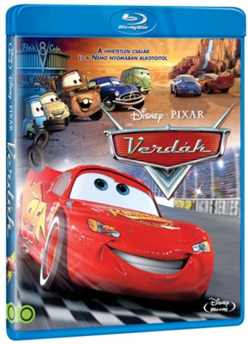 Verdák - Cars (Blu-ray) *Magyar kiadás*