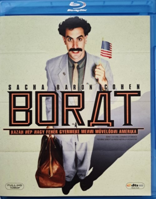 Borat - Kazah nép nagy fehér gyermeke menni művelődni Amerika (Blu-ray) *Sacha Baron Cohen - Pamela Anderson - Szinkronizált - Antikvár - Kiváló állapotú*