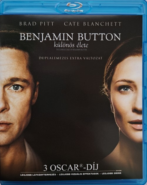 Benjamin Button különös élete (2 Blu-ray) *Brad Pitt - Cate Blanchett - Szinkronizált - Antikvár - Kiváló állapotú*