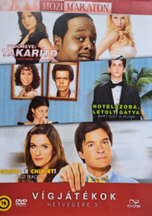Mozimaraton - Vígjátékok hétvégére 3. (Fedőneve: takarító / Hotelszoba, letolt gatya / Csapd le Chip-et!) (3 DVD) *Antikvár - Kiváló állapotú*