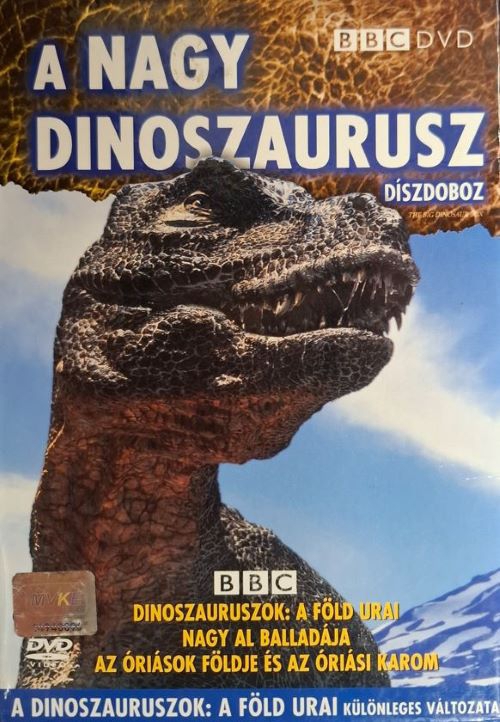 A nagy dinoszaurusz díszdoboz - Dinoszauruszok - A Föld urai, Nagy Al legendája, Az óriások földje és Az óriási karom (3 DVD) *BBC - Antikvár - Kiváló állapotú*