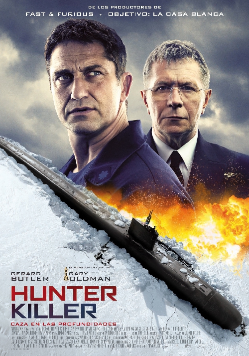 A Hunter Killer küldetés (DVD) *Gerard Butler - Gary Oldman - Antikvár - Kiváló állapotú*