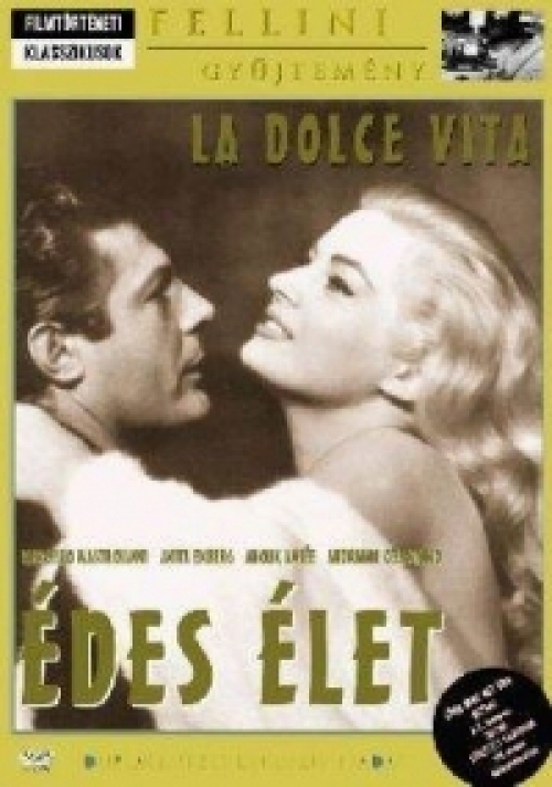 Fellini - Édes élet (DVD) *Marcello Mastroianni - Anita Ekberg - Antikvár - Kiváló állapotú*