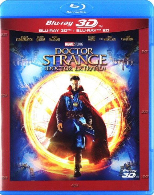 Doctor Strange (3D Blu-ray + Blu-ray) *Benedict Cumberbatch - Import - Antikvár - Kiváló állapotú*