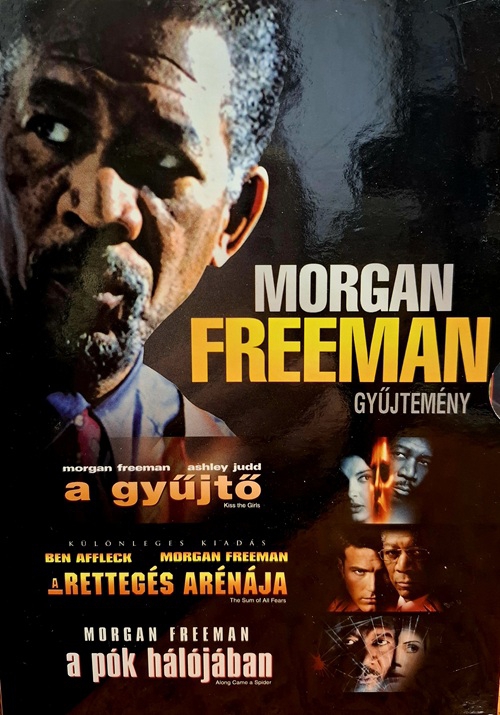 Morgan Freeman gyűjtemény (3DVD) *A gyűjtő, A rettegés arénája, A pók hálójában* *Antikvár - Kiváló állapotú*