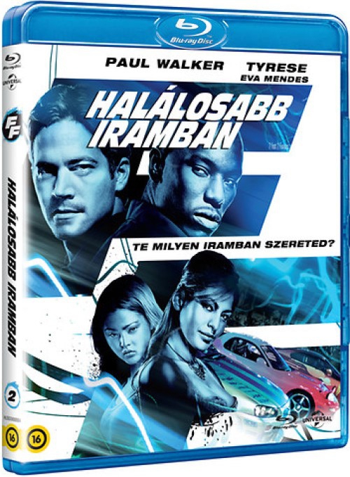 Halálosabb iramban 2. (Blu-ray) *Magyar kiadás* *Antikvár - Kiváló állapotú*