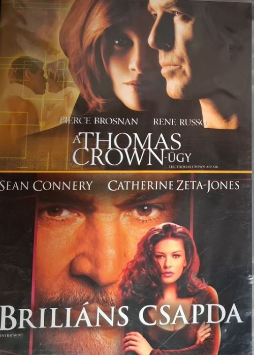 A Thomas Crown-ügy / Briliáns csapda (2 DVD) *Antikvár - Kiváló állapotú*