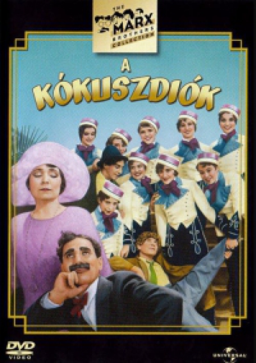 A kókuszdiók (1929) (DVD) *A Marx fivérek klasszikus filmje - Bontatlan - Antikvár*