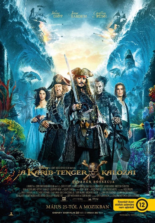 A Karib-tenger kalózai: Salazar bosszúja (DVD) *Magyar szinkronnal - Import*