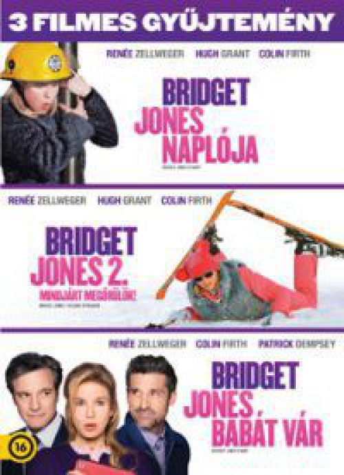Bridget Jones trilógia (3 DVD)  *Antikvár - Kiváló állapotú*