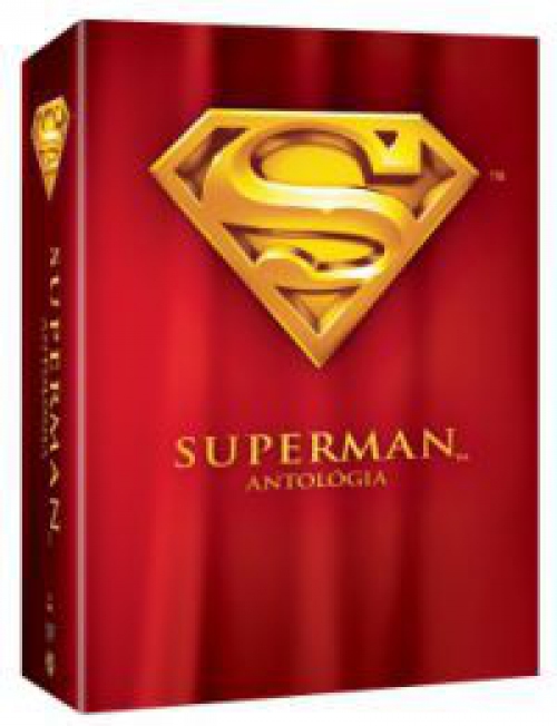 Superman 1-4. (8 DVD) *Christopher Reeve gyűjtemény* *Antikvár - Kiváló állapotú*