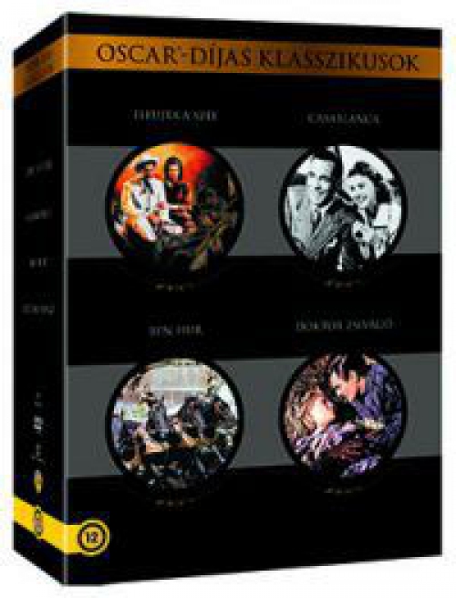 Oscar-díjas klasszikusok gyűjteménye (8 DVD) *Bontatlan - Antikvár*