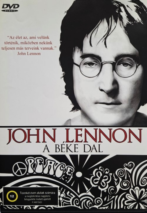 John Lennon - A béke dal (DVD) *Szinkronizált - Antikvár - Kiváló állapotú*