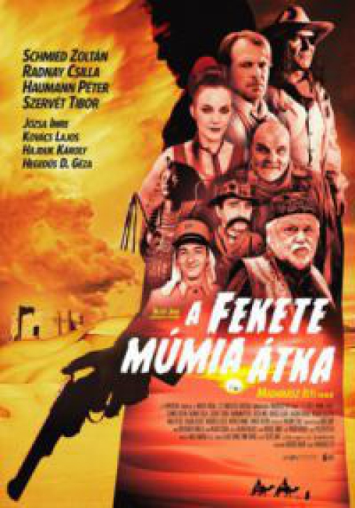A fekete múmia átka (DVD) *Antikvár - Kiváló állapotú* 