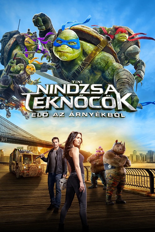 Tini Nindzsa Teknőcök: Elő az árnyékból (DVD) *Magyar szinkronnal - Import*