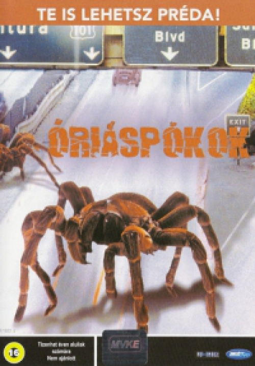 Óriáspókok - Te is lehetsz préda (DVD) *2000-es - Antikvár - Közepes állapotú*