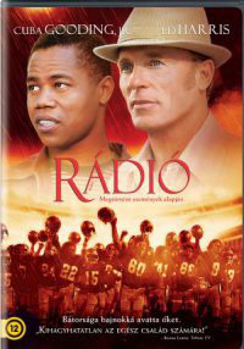 Rádió (DVD) *Cuba Gooding Jr. - Ed Harris - Warner kiadás - Antikvár - Kiváló állapotú* 	