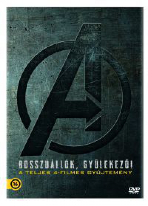 Bosszúállók gyűjtemény 1-4. (4 DVD) *Díszdobozos - Antikvár  - Kiváló állapotú-Import-Magyar szinkronos*
