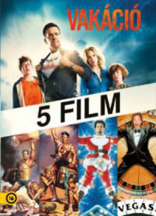Vakáció gyűjtemény (5 DVD) *Antikvár - Kiváló állapotú*
