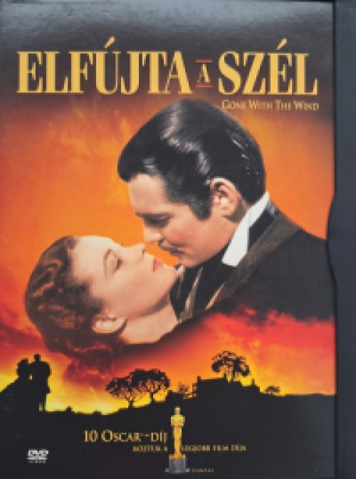 Elfújta a szél (DVD) *Feliratos - Clark Gable - Vivien Leigh - Warner - pattintótokos - Antikvár - Kiváló állapotú*