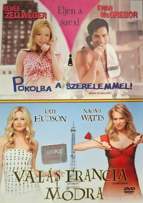 Pokolba a szerelemmel / Válás francia módra (2 DVD) *Antikvár - Kiváló állapotú*