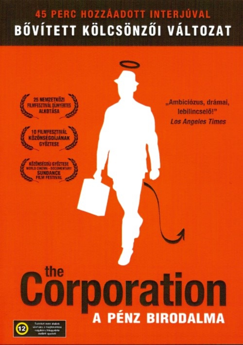 The Corporation - A pénz birodalma (DVD) *Bővített extra változat - Szinkronizált - Antikvár - Kiváló állapotú*