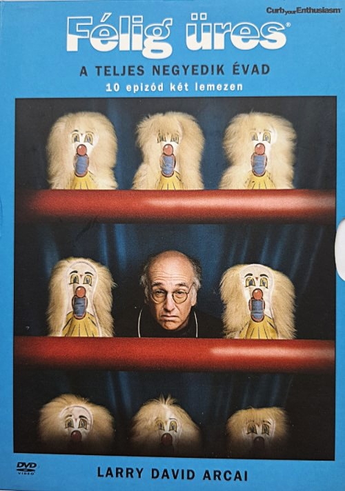 Félig üres 4. évad (2 DVD) *Larry David - Antikvár - Bontatlan*