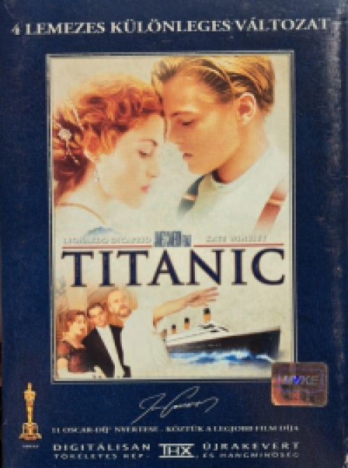 Titanic - különleges változat - limitált - Díszdobozos kiadás (4 DVD) *Szinkronizált - Antikvár - Kiváló állapotú*