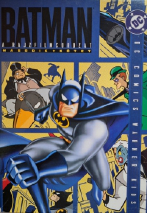 Batman - A rajzfilmsorozat 2. kötet (4 DVD) *Animáció - Antikvár - Kiváló állapotú*