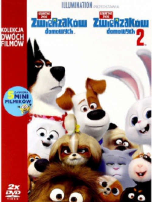 A kis kedvencek titkos élete 1-2. (2 DVD) *Szinkronizált* 