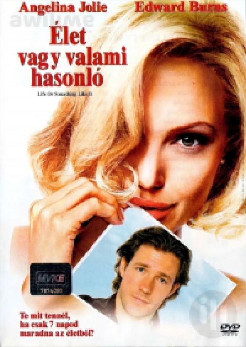 Élet vagy valami hasonló  *Angelina Jolie* (DVD) *Antikvár - Kiváló állapotú*