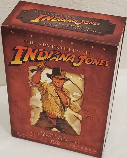 Indiana Jones kalandjai 1-3. (3 DVD) *Díszdobozos - Antikvár - Kiváló állapotú*