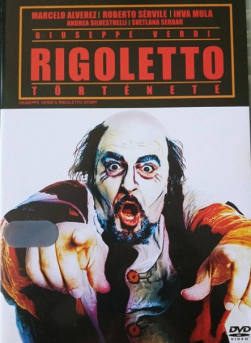 Rigoletto története  *Giuseppe Verdi* (DVD) *Magyar kiadás - Antikvár - Kiváló állapotú*