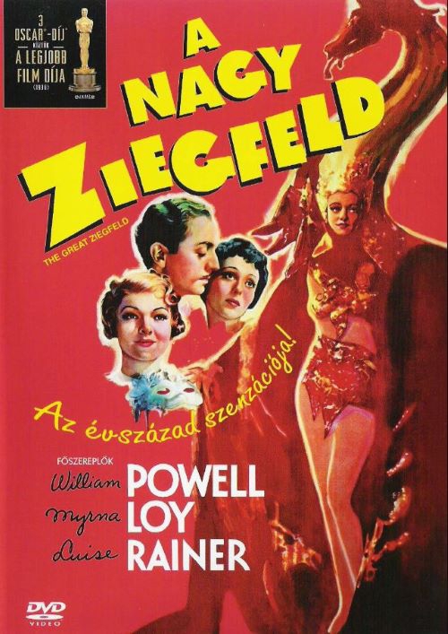 A nagy Ziegfeld (1936) (DVD) *Magyar kiadás*  *Antikvár - Kiváló állapotú*
