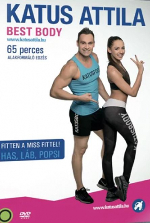 Katus Attila: Best Body - Has, láb, popsi (DVD) *Fitten a Miss Fittel!* *Antikvár - Kiváló állapotú*