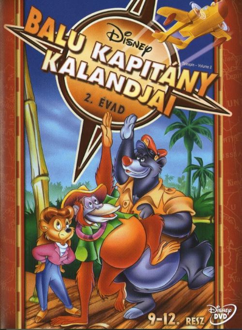 Balu kapitány kalandjai - 2. évad, 3. lemez (9-12. rész) (DVD) *Antikvár - Kiváló állapotú*