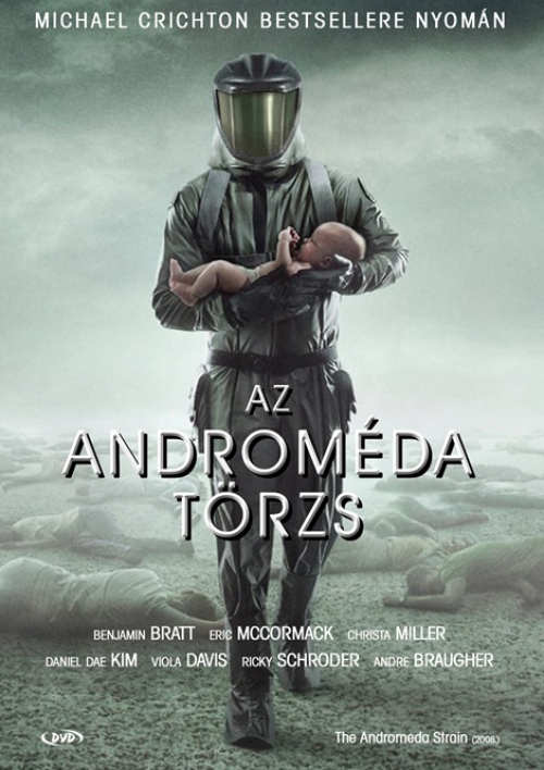 Az Androméda törzs 1-2.  (DVD) *Minisorozat*  *Benjamin Bratt - Michael Crichton regénye alapján - Ridley Scott* *Antikvár - Kiváló állapotú*