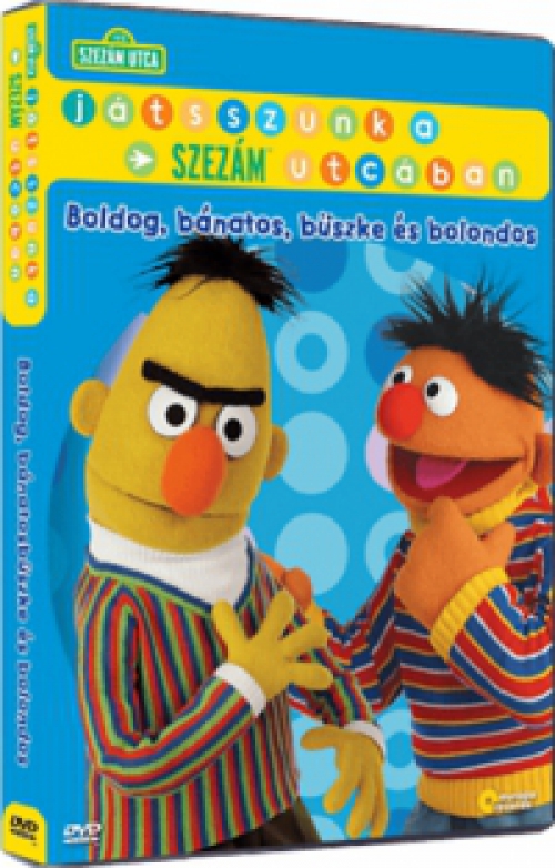 Szezám utca - Boldog, bánatos, büszke és bolondos (DVD) *Antikvár - Kiváló állapotú*