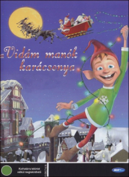 A vidám manók karácsonya (DVD) *Papírtokos - Antikvár - Kiváló állapotú*