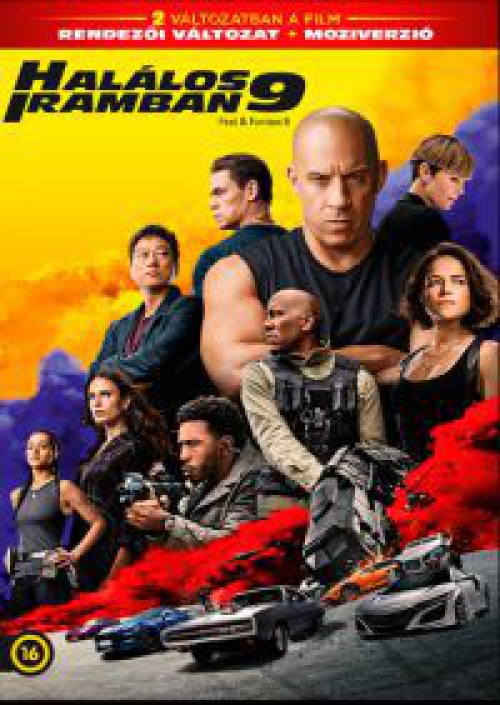 Halálos iramban 9 - Rendezői változat + moziverzió (DVD) *Antikvár - Gyűjtői példány - Kiváló állapotú*