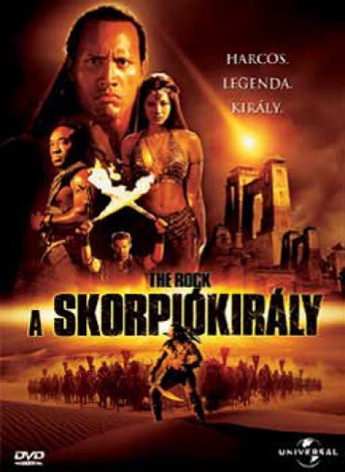 A Skorpiókirály (DVD) *Dwayne Johnson - Antikvár - Kiváló állapotú*