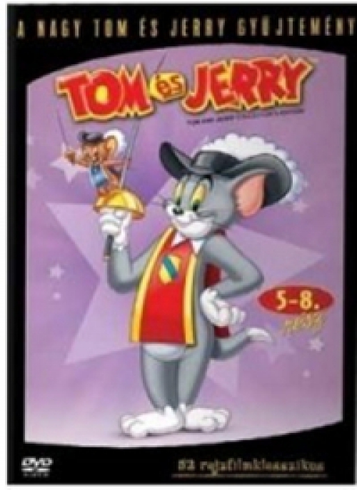 Tom és Jerry - A nagy Tom és Jerry gyűjtemény (5-8. rész) (2 DVD) *Antikvár - Kiváló állapotú* 