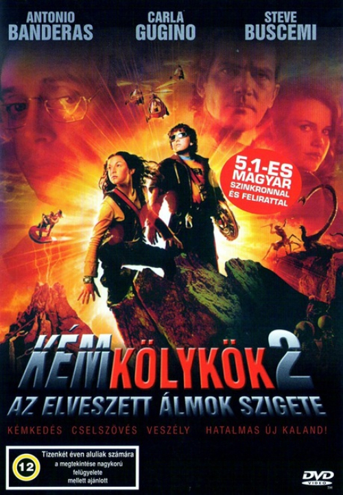 Kémkölykök 2. - Az elveszett álmok szigete (DVD)  *Antonio Banderas - Antikvár - Kiváló állapotú* 