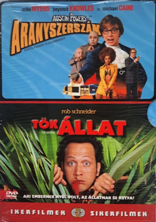 Austin Powers - Aranyszerszám - Tök állat *Ikerfilmek - Sikerfilmek* (2 DVD) *Antikvár - Bontatlan*