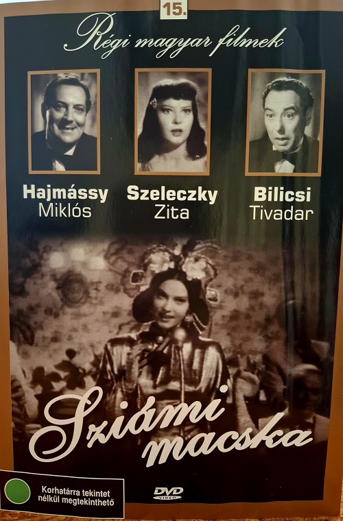 Régi magyar filmek 15.: Sziámi macska (DVD) *Szeleczky Zita - Antikvár - Kiváló állapotú*
