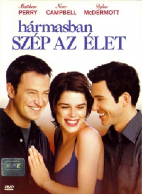 Hármasban szép az élet *Matthew Perry* (DVD) *Magyar felirattal* *Antikvár - Kiváló állapotú*