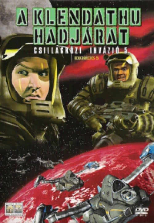 Csillagközi invázió 5. - A Klendathu hadjárat (DVD) *Animáció - Magyar kiadás* *Antikvár - Kiváló állapotú*